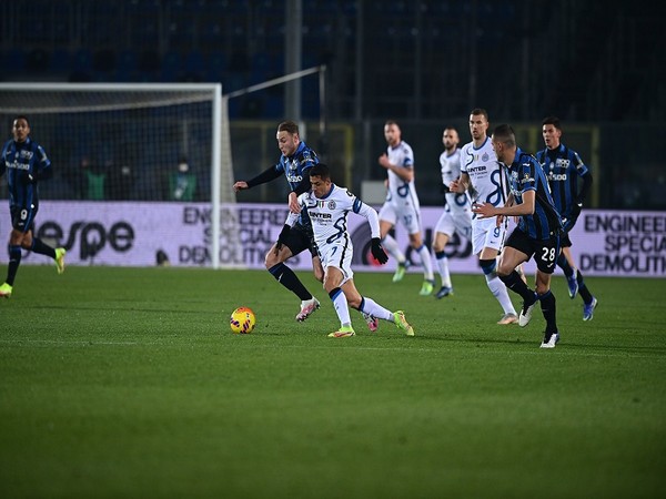 Inter Milan in action with Atalanta (Photo: Twitter/Inter Milan)