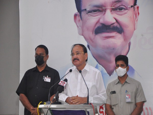 Vice President of India M Venkaiah Naidu at Vijayawada
