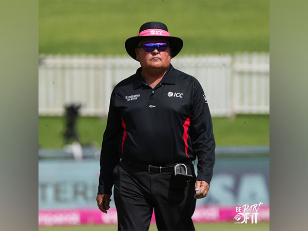 Umpire Marais Erasmus (Photo/ Cricket South Africa Twitter)