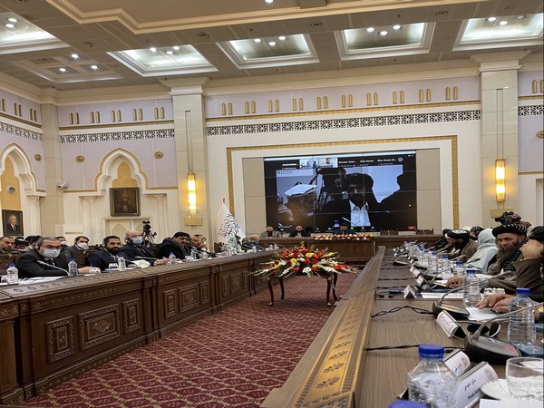 Economic conference held in Afghanistan (Photo Credit: Twitter/ Zabihullah Mujahid)