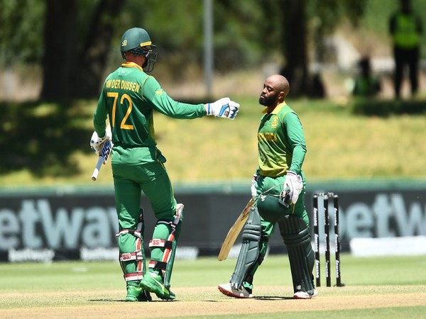 Temba Bavuma and Rassie van der Dussen (Photo/ICC-Twitter)
