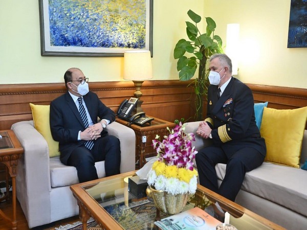 Foreign Secretary Harsh Vardhan Shringla holds meeting with German Chief of Naval Staff
