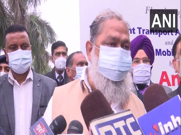 Haryana Health Minister Anil Vij (Photo/ANI)