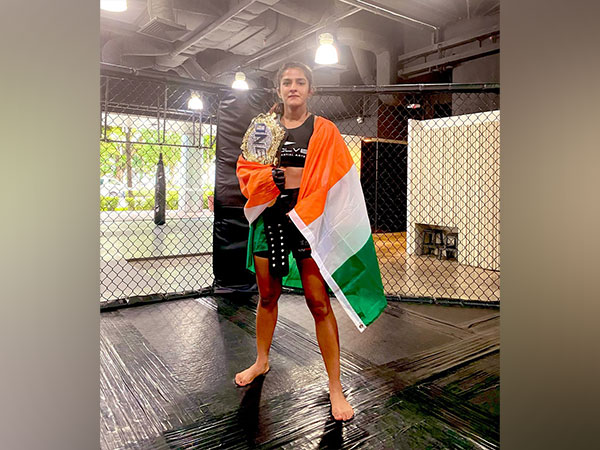 India's MMA fighter Ritu Phogat (Photo: Twitter/Ritu Phogat)