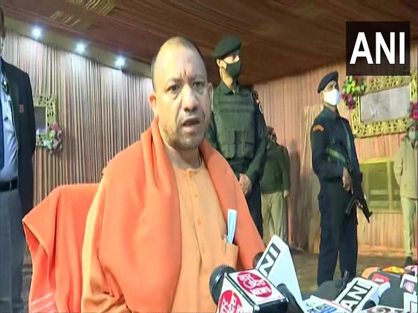 Uttar Pradesh CM Yogi Adityanath in Bulandshahr(Photo/ANI)