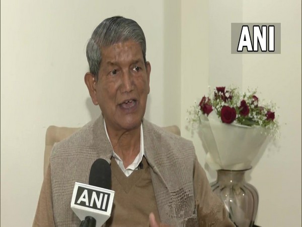 Congress leader Harish Rawat speaking to ANI in New Delhi on Satuday. (Photo/ANI) 