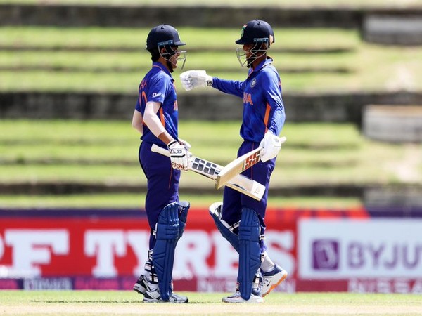 India defeat Uganda in U19 World Cup (Photo/ Cricket World Cup Twitter)