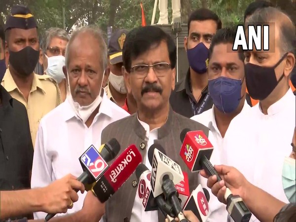 Shiv Sena MP Sanjay Raut. (Photo/ANI)