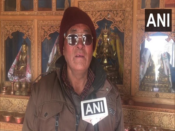 Padma Shri awardee from Ladakh, Tsering Namgyal (Photo:ANI)