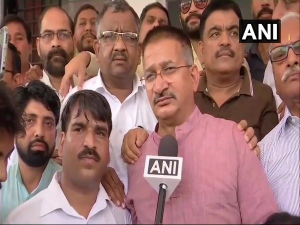 Former Uttarakhand Congress chief Kishore Upadhyaya (Photo:ANI)
