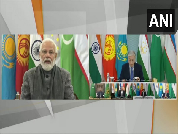 Prime Minister along with Central Asian leaders during virtual event of first India-Central Asia Summit