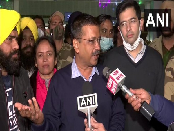 Delhi CM and AAP national convenor Arvind Kejriwal. (Photo/ANI)