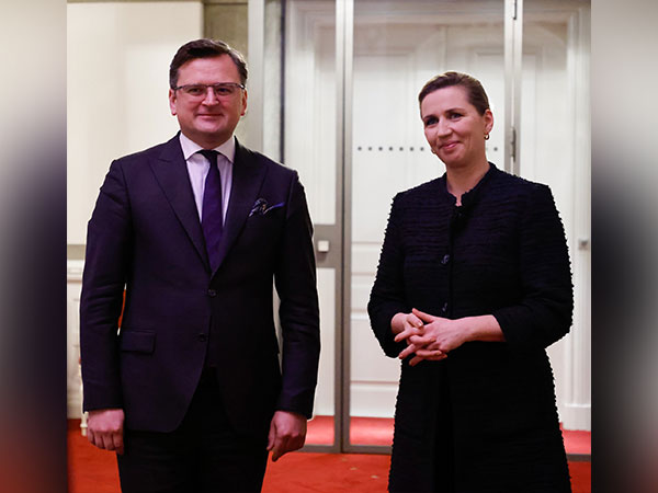 Danish Prime Minister Mette Frederiksen with Ukrainian Foreign Minister Dmytro Kuleba (Photo/Statsmin)