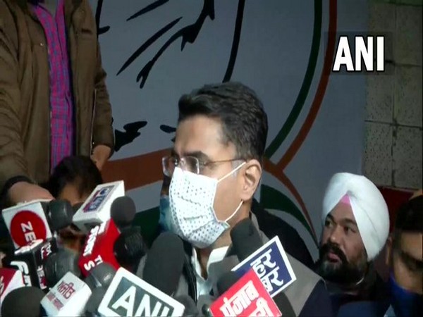 Congress leader Sachin Pilot in Chandigarh (Photo/ANI)