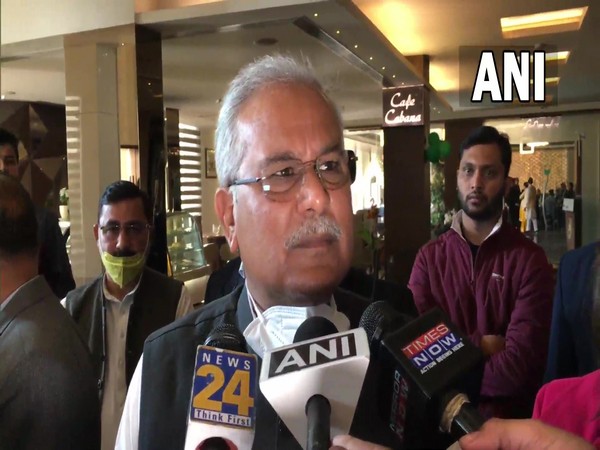Chhattisgarh CM Bhupesh Baghel. (Photo/ANI)