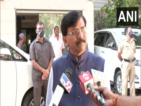 Shiv Sena MP Sanjay Raut (Photo/ANI)