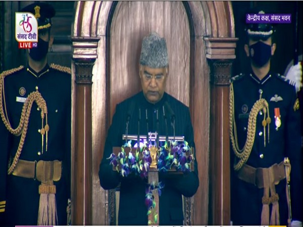 President Ram Nath Kovind (Photo credit: Sansad TV)