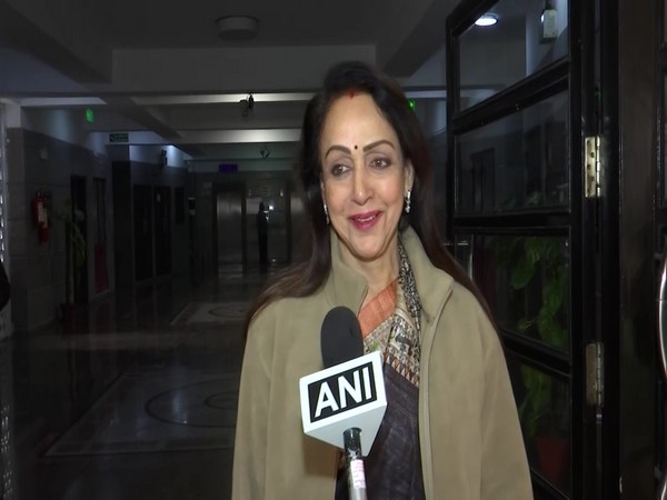 BJP MP from Mathura Hema Malini (Photo:ANI)