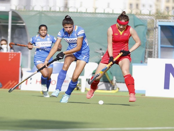 Indian women's hockey team in action (Image: Hockey India)