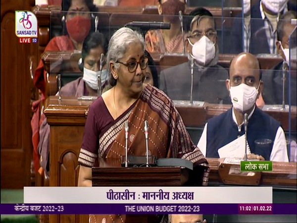 Finance Minister Nirmala Sitharaman presents the Union Budget 2022-23 in Lok Sabha on Tuesday.