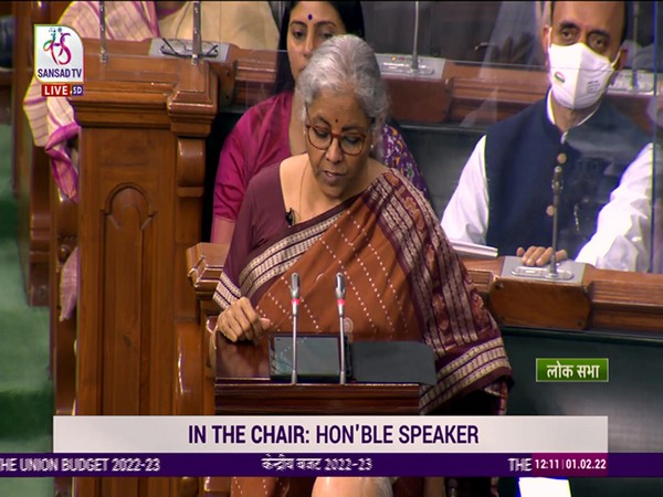 Union Finance Minister Nirmala Sitharaman (Photo credit: Sansad TV)