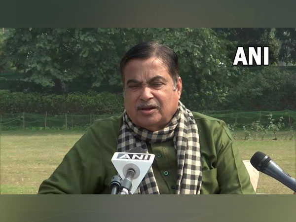 Union Minister Nitin Gadkari speaking to ANI in New Delhi on Tuesday. [Photo/ANI]