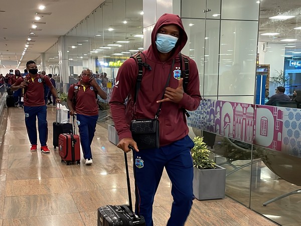 West Indies arrive in India (Photo/ Windies Cricket Twitter)