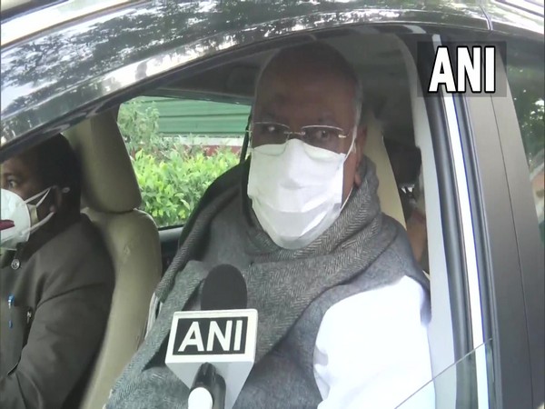 Leader of Opposition in Rajya Sabha Mallikarjun Kharge (Photo/ANI)