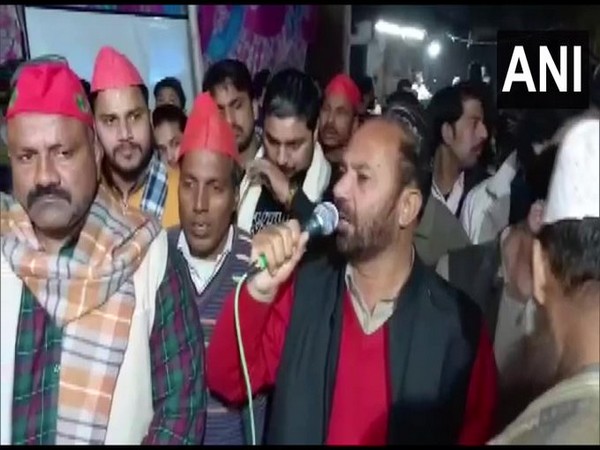 SP MLA Rafiq Ansari (Photo/ANI)