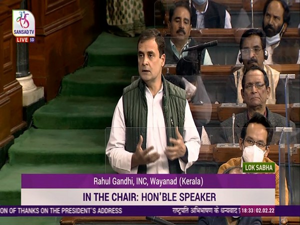 Congress leader Rahul Gandhi in Lok Sabha on Wednesday