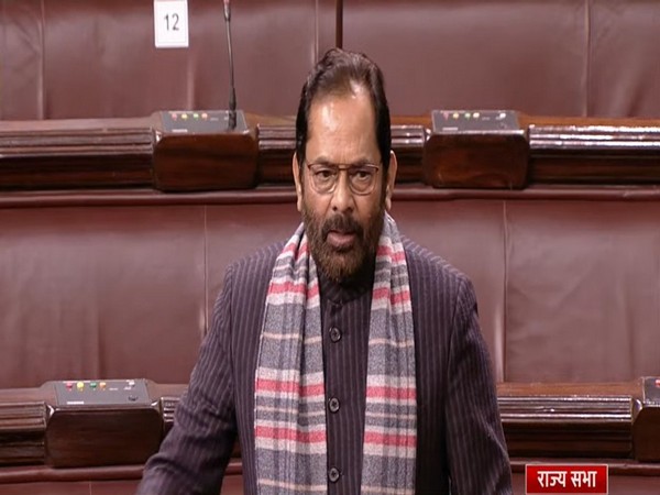 Union Minister Mukhtar Abbas Naqvi