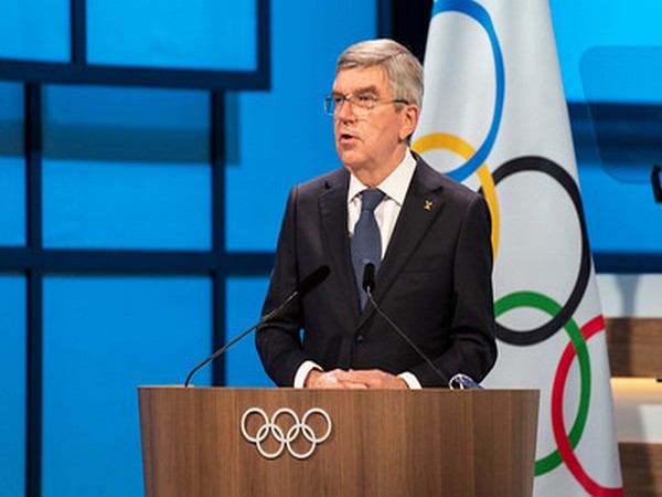  IOC President Thomas Bach (Photo/ IOC Media Twitter) 