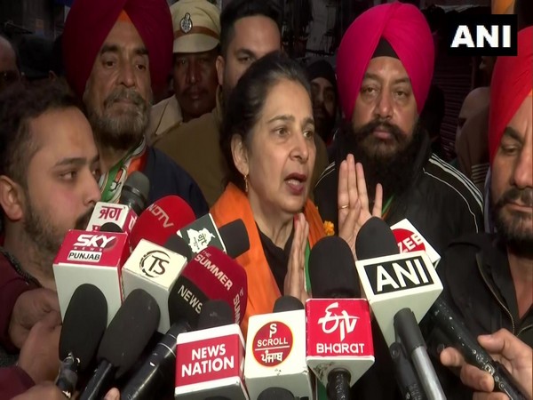 Navjot Kaur Sidhu, wife of Punjab Congress chief Navjot Singh Sidhu (Photo/ANI)