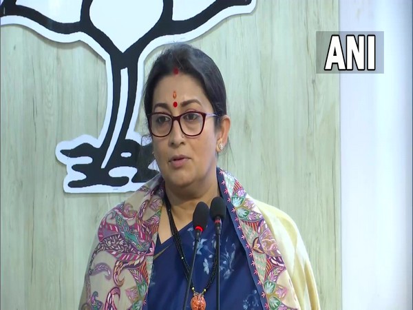 Union Minister Smriti Irani (ANI/Photo)