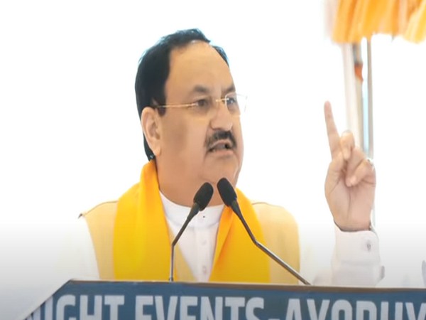 Bharatiya Janata Party (BJP)'s National President JP Nadda (Photo/ANI)
