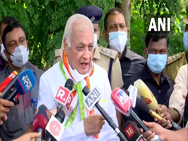 Kerala governor Arif Mohammed Khan (ANI/Photo)