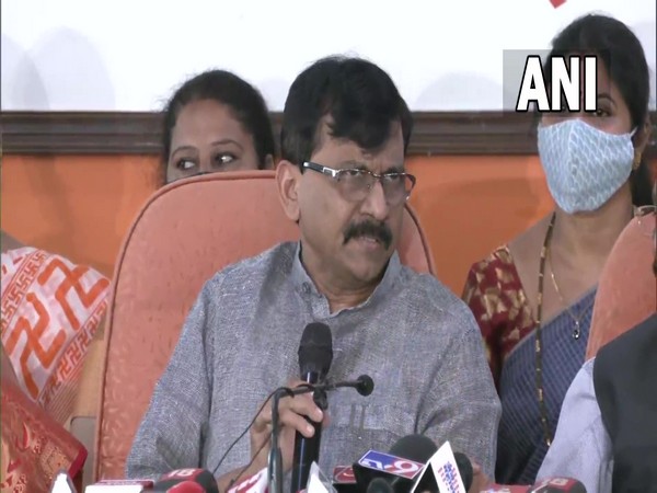 Shiv Sena MP Sanjay Raut (Photo/ANI)