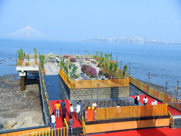 Mata Ramabai Ambedkar Smruti viewing deck at Dadar (Pic credit: Aaditya Thackeray Twitter)