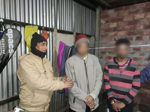 Two accused arrested by Barpeta police (Photo/ANI)