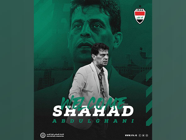 Abdul Ghani Shahad (Photo: Twitter/ Iraq FA)