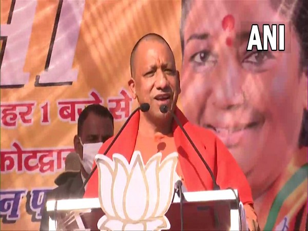 Uttar Pradesh Chief Minister Yogi Adityanath at Uttarakhand's Pauri Garhwal