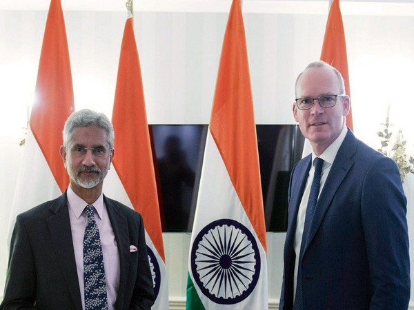 External Affairs Minister Dr S Jaishankar met with Ireland Foreign Minister Simon Coveney during the Munich Security Conference (MSC) 2022 (Twitter: Jaishankar)