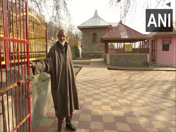 Speech, hearing impaired Muslim father-son duo takes care of Hindu temple in J-K's Srinagar