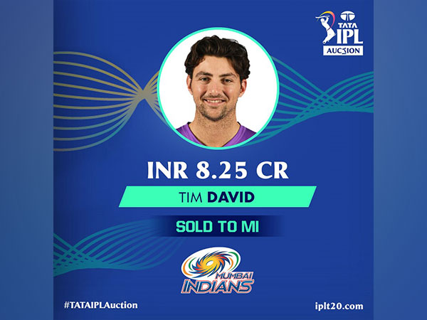 Tim David (Image: IPL's Twitter)