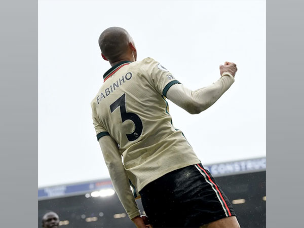 Fabinho in action for Liverpool (Photo/ Fabinho Twitter)