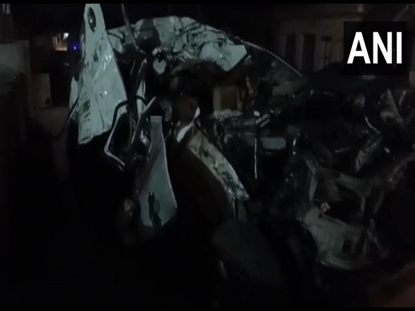 Visuals from accident (Photo/ANI)