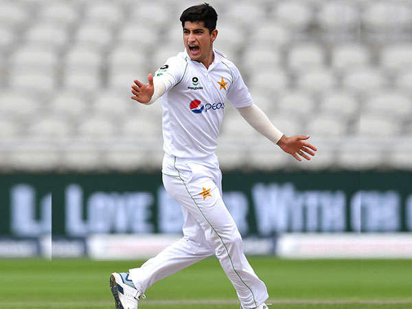 Pakistan's Nassem Shah (Photo: Twitter/ICC)