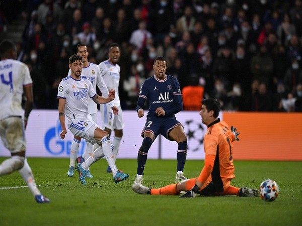 Kylian Mbappe in action against Real Madrid (Twitter/Paris Saint-Germain)