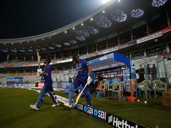 Rohit Sharma and Ishan Kishan in action (Photo/ BCCI Twitter)