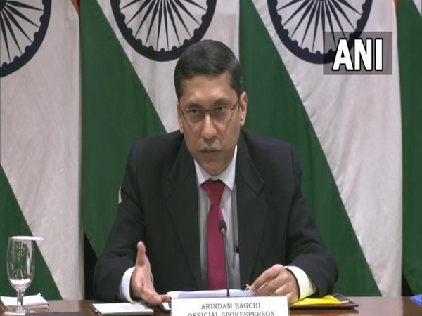 MEA spokesperson Arindam Bagchi [Photo/ANI]